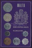 Málta 1972. 2m-50c 8klf db szettben T:1