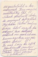 1925 Tiszaroff, Waldeck Frigyes gróf (1880-1961) kézzel írt levele nőismerősének, borítékkal