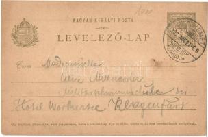 Hortobágy, 'Alföldi tájkép' eredeti kézzel rajzolt humoros képeslap, gémeskút, állatok / h...