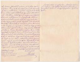 1883 Nagyenyed, Nyáry László (?-?) levele édesanyjának, Nyáry Sándorné Borbély Paulinának (?-?) csal...