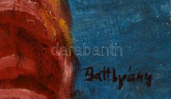 Batthyány jelzéssel: Női portré. Olaj, vászon, 78×70 cm