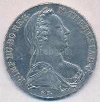 Ausztria 1780SF Tallér Ag Mária Terézia utánveret T:2 fülnyom  Austria 1780SF Thaler Ag Maria Theresia restrike C:XF ear mark