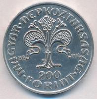 1978. 200Ft Ag "Az első magyar aranyforint" T:BU
Adamo EM56