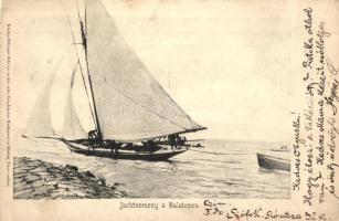 Balaton, Jachtverseny, Ellinger Ede kiadása (EK)