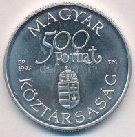 1993. 500Ft Ag "Régi dunai hajók - Árpád" T:BU 
Adamo EM129