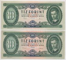 1957. 10Ft + 1960. 10Ft + 1962. 10Ft + 1969. 10Ft + 1975. 10Ft T:I,I-