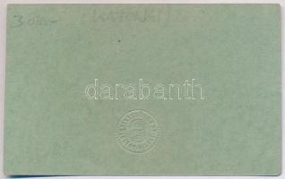 1930. "Vitézi Rend Főszéktartósága" a vitézi jelvény viselésére jogosító, kitöltött igazol...