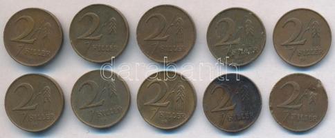 1946-1947. 2f tombak (10x) T:2,2-