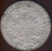 Ausztria 1780SF Thaler Ag "M.Theresia" utánveret, tokban T:1