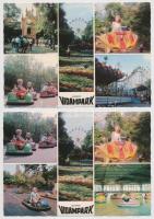 Budapest XIV. Városliget, Vidámpark - 5 db MODERN megíratlan képeslap / 5 MODERN unused postcards