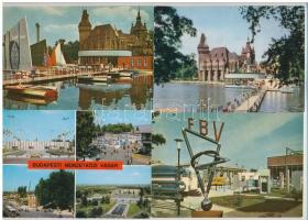 Budapesti Nemzetközi Vásár - 10 db MODERN főleg megíratlan képeslap / 10 MODERN mostly unused postcards