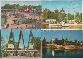 Budapesti Nemzetközi Vásár - 10 db MODERN főleg megíratlan képeslap / 10 MODERN mostly unused postca...