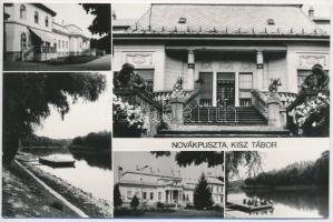 10 db MODERN megíratlan magyar úttörőtábor képeslap (Zánka, Novákpuszta, Káptalanfüred, Fonyódliget,...