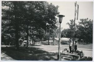 10 db MODERN megíratlan magyar úttörőtábor képeslap (Zánka, Novákpuszta, Káptalanfüred, Fonyódliget,...