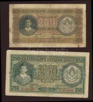 Bulgária 1943. 200L + 250L T:III