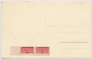 Losonc, Lucenec; - 2 db régi képeslap + Slovakotour 10h bélyegekkel / 2 pre-1945 postcards + Slovako...