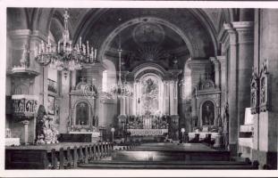 Óbecse, church interior