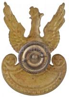 Lengyelország ~1939-1945. Katonai sapkajelvény másolata (56x42mm) T:2
Poland ~1939-1945. Military c...