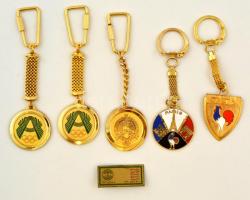 Arab és francia, olimpiai és sport kulcstartók / Olympic and sports key holders