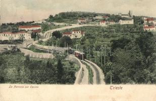 Trieste, La Ferrovia per Opcina / railway line