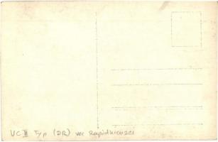 Osztrák-magyar (német) UC II típusú tengeralattjáró és gyorscirkáló / K.u.K. Kriegsmarine UC II Unte...