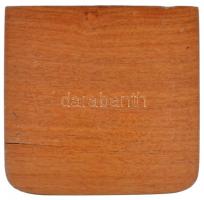 DN "Pusztai Ferenc Emlékverseny" Br plakett fatalpra csavarozva (fatalp: 127x127mm) T:2-