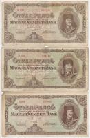 1945. 50P (3x) T:III,III-