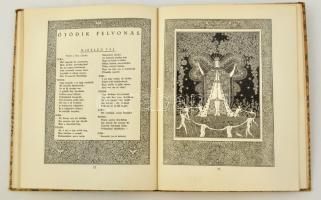 Vörösmarty Mihály: Csongor és Tünde. Budapest, 1930, Könyvbarátok Szövetsége, Királyi Magyar Egyetem...