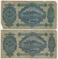 1930. 20P (5x) T:III,III-