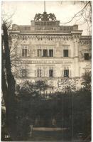 1918 Fiume, Rijeka, Susak; I. Ferenc József cs. és kir. Tengerészeti Akadémia / Franz Joseph I Naval academy / Marine Akademie, photo
