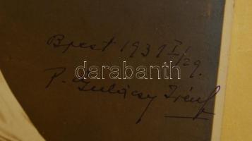 Gulácsy Irén: Tegnap és régmult. Elbeszélések, rajzok. Bp., [1939], Singer és Wolfner. Korabeli kart...