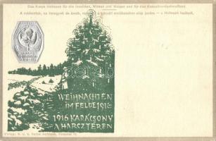 A Hofmann hadtest segélylapja a Kárpáti emlékszobor alap javára / Das K.u.K. Korps Hofmann charity card, Emb.