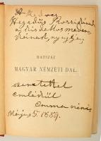 Hatszáz magyar nemzeti dal szavalmányok és dalok gyűjteménye. Bp., é.n., Méhner Vilmos. Negyedik, ja...