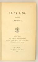 Arany János elbeszélő költeményei II. kötet. Bp., 1883, Ráth Mór. Kiadói aranyozott, festett, illusz...