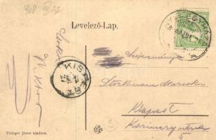 Nyíregyháza, Városháza, piac, Paál Ferenc, Juhász György, Nagy Gyula üzletei, Piringer J. könyvnyomd...