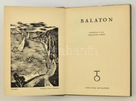 Keresztury Dezső: Balaton. Officina képeskönyvek.  Budapest, 1940, Officina, 71 p. Kiadói kartonált ...