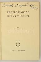 Palotay Gertrud: Erdély magyar népművészete. Officina Képeskönyvek. Bp., 1940, Officina. Kiadói kart...