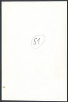 A Dunai Flottilla matróza a Sava monitor előtt. Az 1980-as  években készült nagyítás, hátoldalt feli...