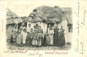 Nagyida, Velka Ida; cigányok. Nyulászi Béla kiadása / gypsy colony