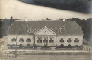 1914 Gyér, Giera; Gyergyánffy Andor kastélya, Gyertyánffy Andorné levele. A. Weiser / castle, letter of the owner, photo (EK)