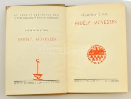 Vásárhelyi Z. Emil: Erdélyi művészek. Kolozsvár, é.n., Erdélyi Szépmíves Céh. Kiadói egészvászon köt...