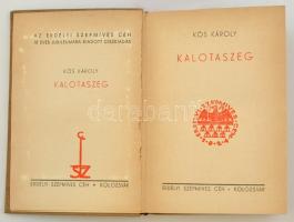 Kós Károly: Kalotaszeg. Kolozsvár, [1937], Erdélyi Szépmíves Céh, 278 p. Kós Károly szövegközi és eg...