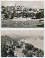 Budapest I. Tabán - 5 db MODERN városképes lap, látképek / 5 MODERN town-view postcards, general vie...