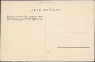 Korondfürdő, Corund; sétány, főkút, palackozott borvíz / promenade, well, bottled mineral water