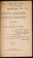 Gyóni (Áchin) Géza: Lengyel mezőkön, tábortűz mellett. Gyóni (Áchim) Géza przemysli verseinek első i...