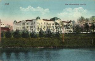 Arad, MÁV üzletvezetőség palotája / palace of the Hungarian railways, office (EK)