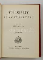 Vörösmarty Mihály Epikai Költeményei I-II+Lyrai Költeményei I-II. Bp., é.n., Méhner Vilmos. Kiadói a...