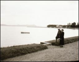 cca 1935 Kirándulás a Badacsony körül a Kisfaludy hajóval 13 fotó, negatívokkal