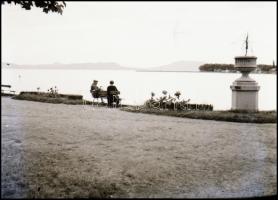 cca 1935 Kirándulás a Badacsony körül a Kisfaludy hajóval 13 fotó, negatívokkal