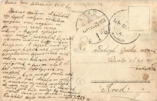 1909 Nagybiccse, Nagy-Bittse, Bytca; Lemezlakatos műhely belső, mosdó készítése / steel sheet making...